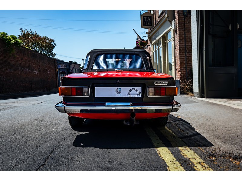 Triumph 1972 Triumph TR6 CP fast road car with Overdrive 