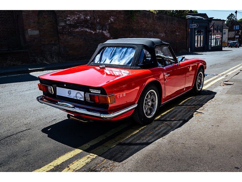 Triumph 1972 Triumph TR6 CP fast road car with Overdrive 