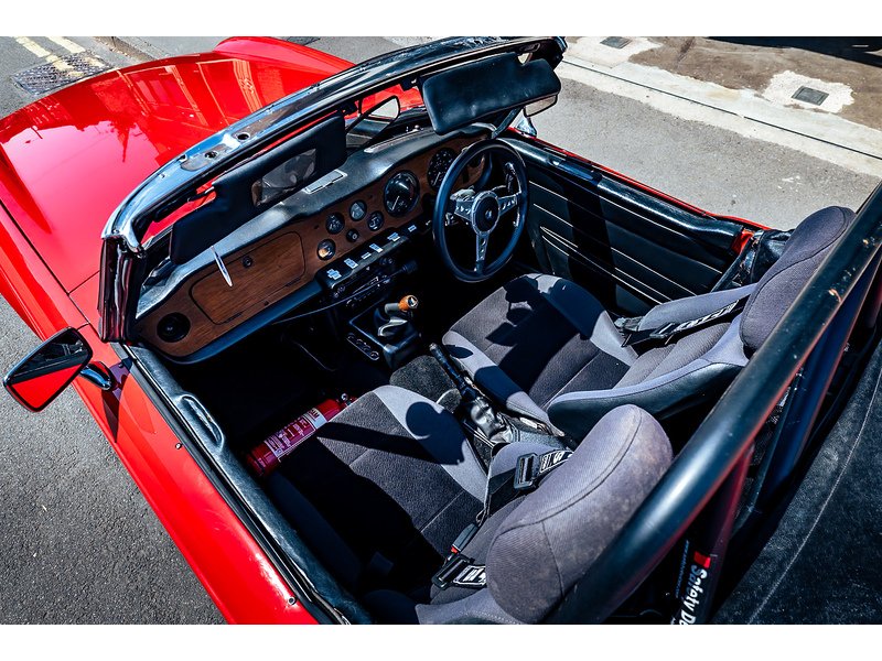 Triumph 1972 Triumph TR6 CP fast road car with Overdrive 
