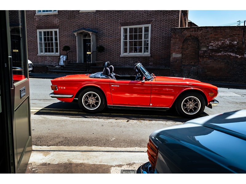 Triumph 1972 Triumph TR6 CP fast road car with Overdrive 