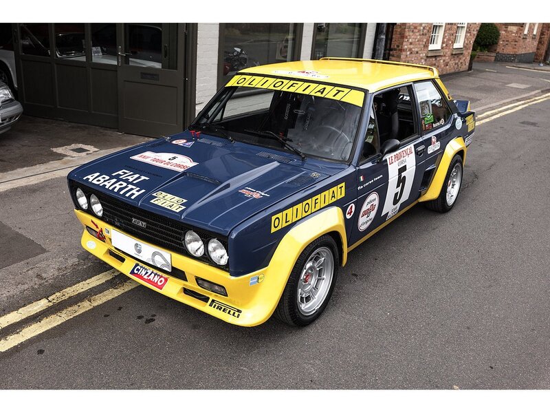 Fiat Abarth Rally Evocation Motorsport UK Passport
