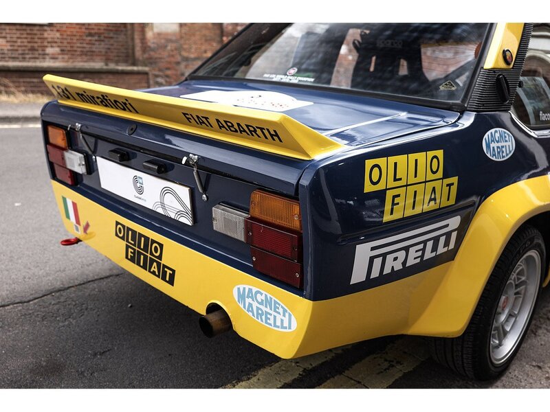 Fiat Abarth Rally Evocation Motorsport UK Passport