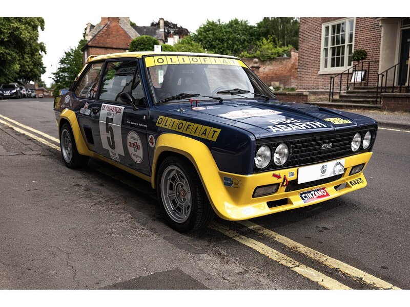 Fiat Abarth Rally Evocation Motorsport UK Passport