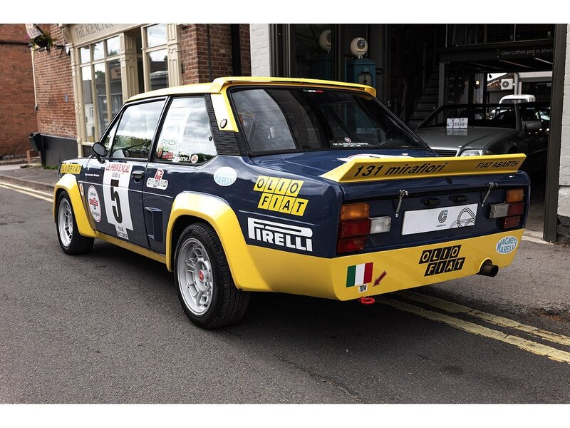 Fiat Abarth Rally Evocation Motorsport UK Passport