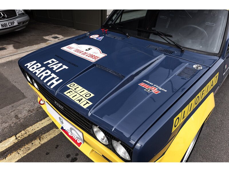 Fiat Abarth Rally Evocation Motorsport UK Passport