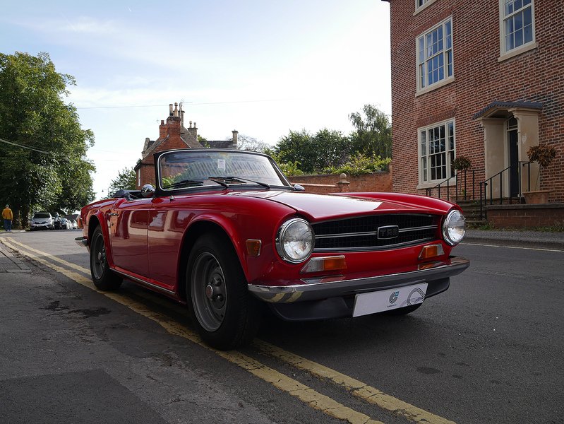 Triumph 1973 Triumph TR6 CR manual O/D 