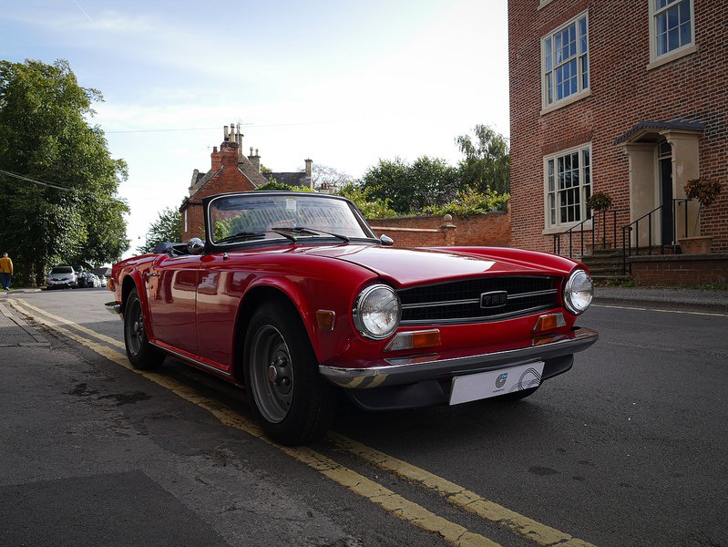 Triumph 1973 Triumph TR6 CR manual O/D 