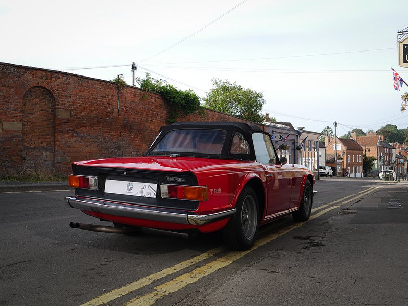 Triumph 1973 Triumph TR6 CR manual O/D 
