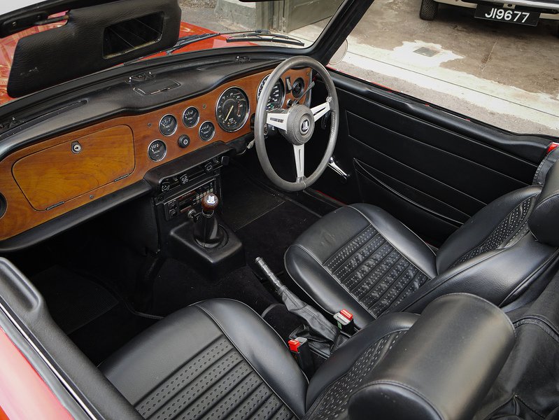 Triumph 1973 Triumph TR6 CR manual O/D 