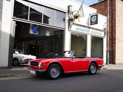 1973 Triumph TR6 CR manual O/D 