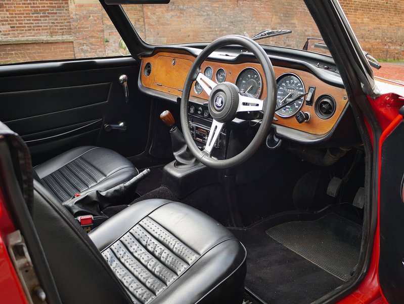 Triumph 1973 Triumph TR6 CR manual O/D 