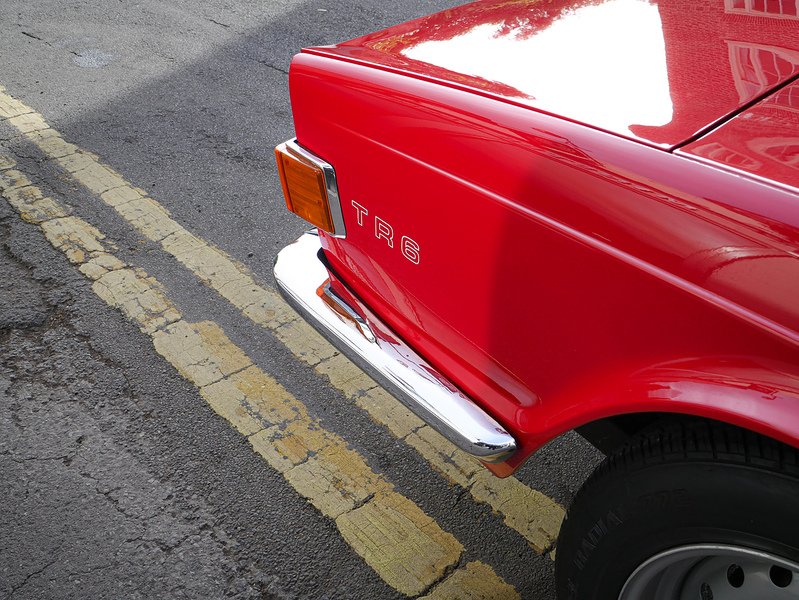Triumph 1973 Triumph TR6 CR manual O/D 