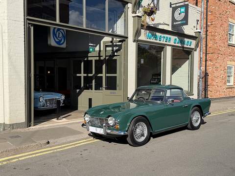 1964 Triumph TR4 Surrey top and O/D 