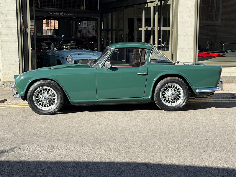 Triumph 1964 Triumph TR4 Surrey top and O/D 