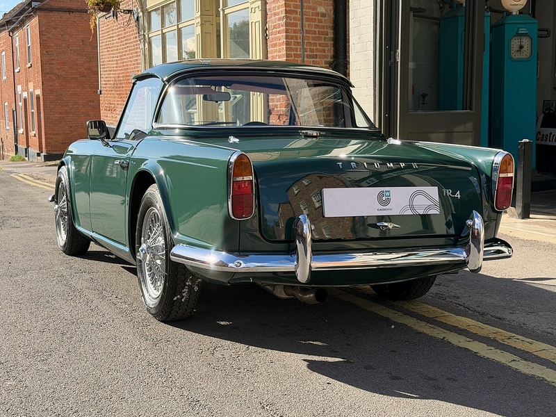 Triumph 1964 Triumph TR4 Surrey top and O/D 