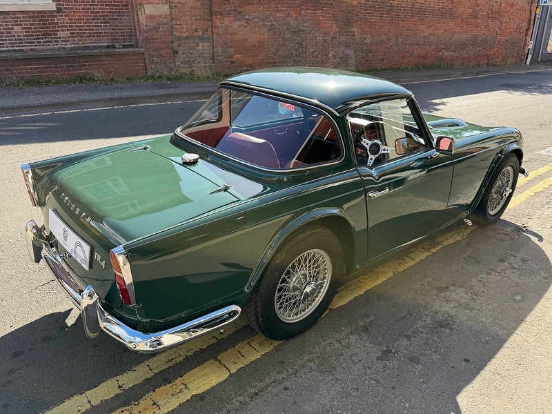Triumph 1964 Triumph TR4 Surrey top and O/D 