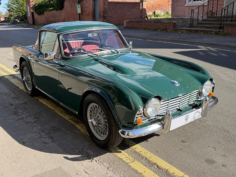 Triumph 1964 Triumph TR4 Surrey top and O/D 