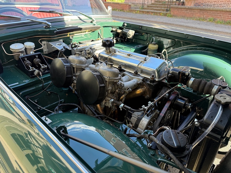 Triumph 1964 Triumph TR4 Surrey top and O/D 