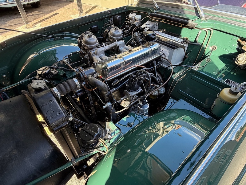 Triumph 1964 Triumph TR4 Surrey top and O/D 