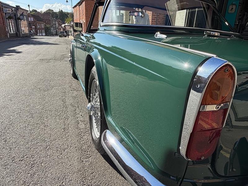 Triumph 1964 Triumph TR4 Surrey top and O/D 