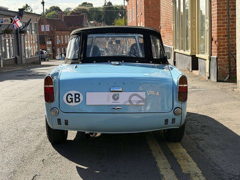 Triumph 1962 Triumph TR4 manual O/D fast road