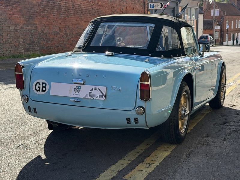 Triumph 1962 Triumph TR4 manual O/D fast road