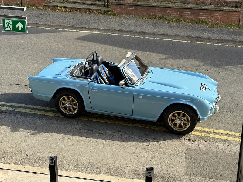 Triumph 1962 Triumph TR4 manual O/D fast road