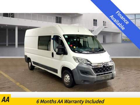 Relay 2.2 BlueHDi 35 Enterprise Crew Van Double Cab 5dr Diesel Manual L3 H2 (s/s) (140 ps) 2.2 5dr Panel Van Manual Diesel