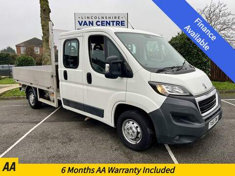 Boxer 350 XLWB 2.2HDi 130 Crew Cab Drop Side 2.2 Van Manual Diesel