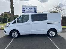 Ford Transit Custom 300 EcoBlue Limited Crew Van L1 H1 Euro 6 (s/s) 5dr (6 Seat) - U1523