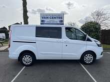 Ford Transit Custom 300 EcoBlue Limited Crew Van L1 H1 Euro 6 (s/s) 5dr (6 Seat) - U1523