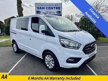 Ford Transit Custom 300 EcoBlue Limited Crew Van L1 H1 Euro 6 (s/s) 5dr (6 Seat) - U1523