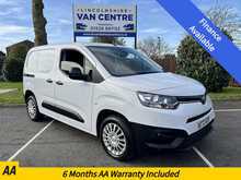 Toyota PROACE CITY BlueHDi Icon Short Panel Van SWB Euro 6 (s/s) 5dr - U1524