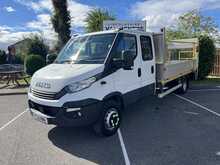 Iveco Daily 70C18D 3.0 X-XLWB (4750) CrewCab Dropside - U1621