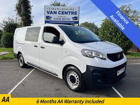 BlueHDi 1200 Professional Premium + Long Crew Van LWB Euro 6 6dr (6 Seat) 2.0 6dr Combi Van Manual Diesel