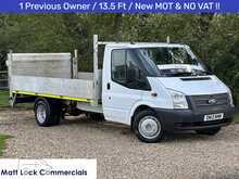 Ford Transit TDCi 350 Rwd 2.2 125 ps L4 Dropside Tailift - U1058