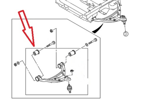 BUSHING; LWR LINK
