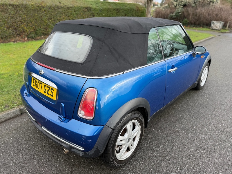MINI 1.6 One Convertible 2dr Petrol Manual Euro 4 (90 bhp)