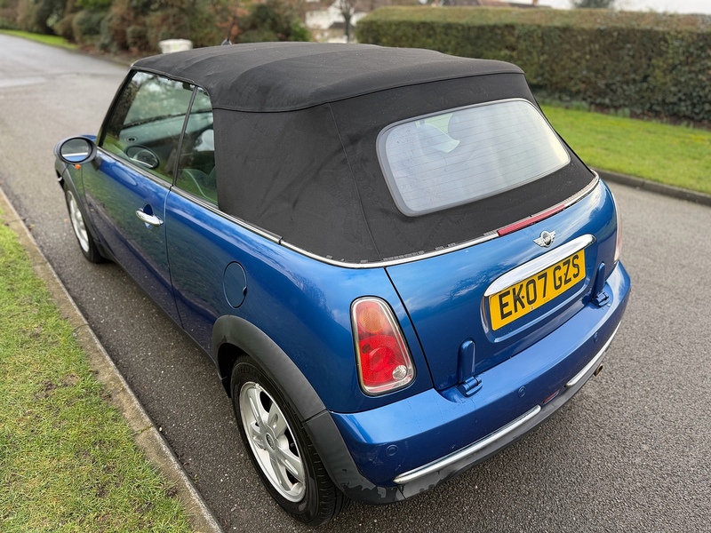 MINI 1.6 One Convertible 2dr Petrol Manual Euro 4 (90 bhp)