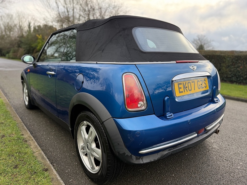 MINI 1.6 One Convertible 2dr Petrol Manual Euro 4 (90 bhp)