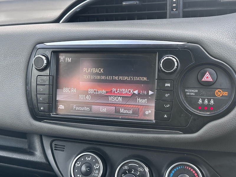 Toyota Dual VVT-i Icon Hatchback 1.3 Manual Petrol