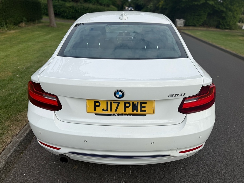 BMW 218i Sport Coupe 1.5 Manual Petrol