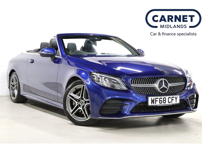 Mercedes-Benz 1.5 C200 MHEV AMG Line (Premium) Cabriolet 2dr Petrol G-Tronic+ Euro 6 (s/s) (198 ps)