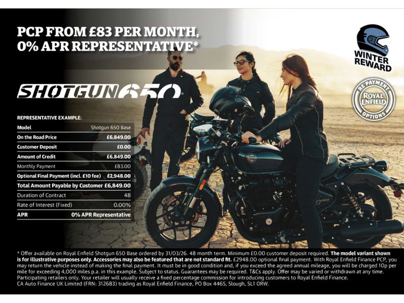 Royal Enfield SG650 .65 Retro Manual Petrol