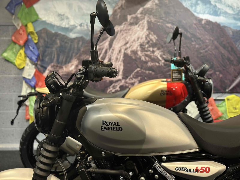ROYAL ENFIELD NEW GUERRILLA 450 SHERPA - ALL IN STOCK!