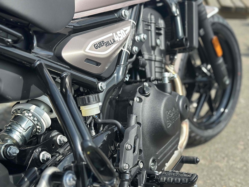 ROYAL ENFIELD NEW GUERRILLA 450 SHERPA - ALL IN STOCK!