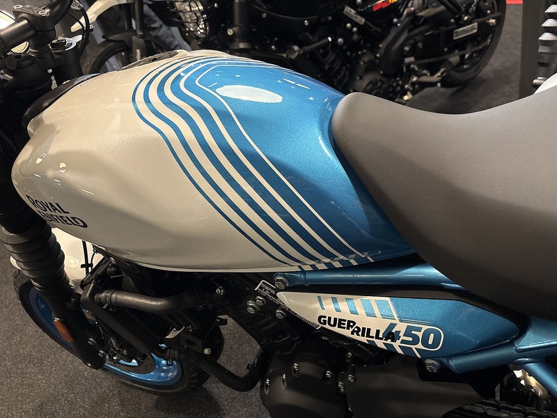 ROYAL ENFIELD NEW GUERRILLA 450 SHERPA - ALL IN STOCK!
