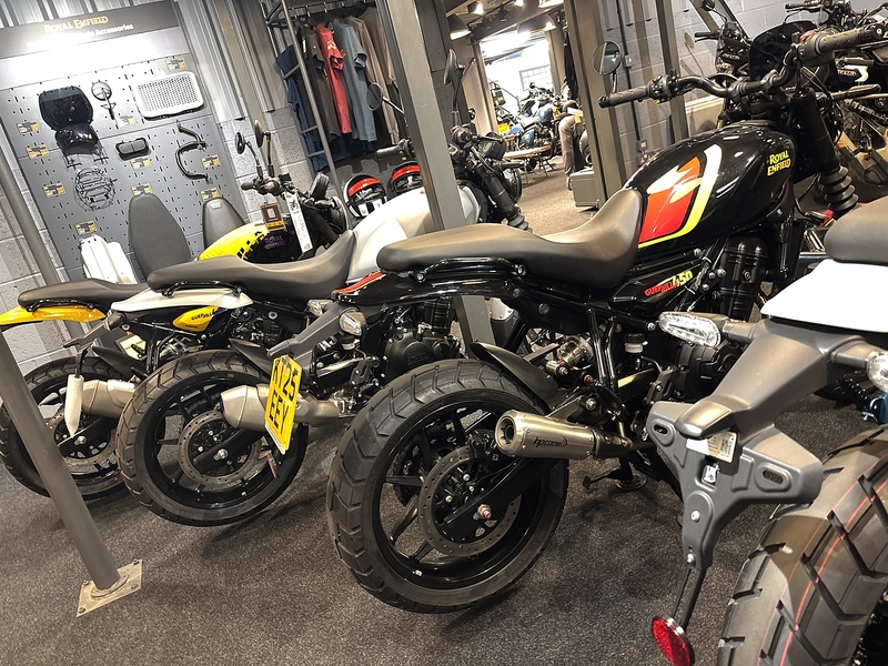 ROYAL ENFIELD NEW GUERRILLA 450 SHERPA - ALL IN STOCK!