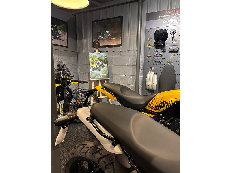 ROYAL ENFIELD NEW GUERRILLA 450 SHERPA - ALL IN STOCK!