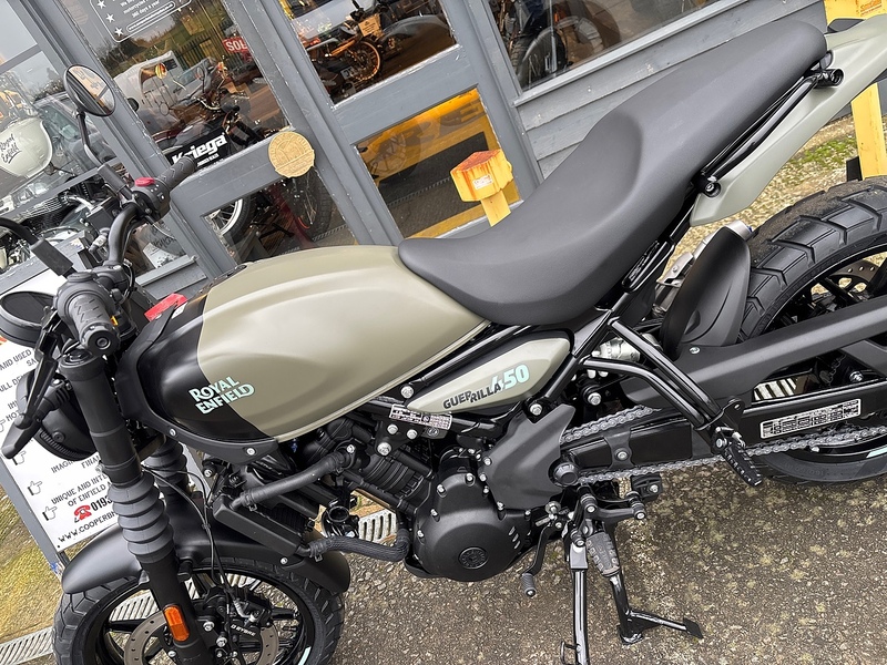 ROYAL ENFIELD NEW GUERRILLA 450 SHERPA - ALL IN STOCK!
